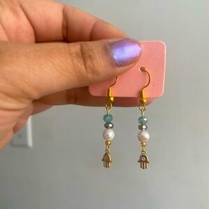 2/$25 pearls and crystals earrings #4